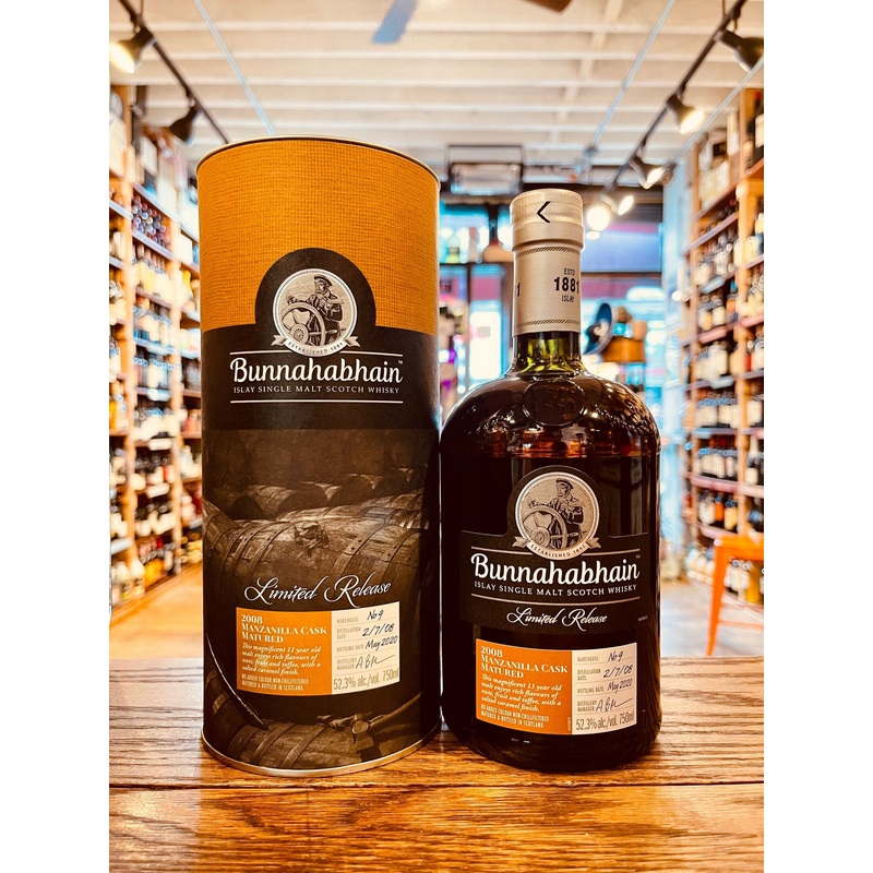 Bunnahabhain 2008 Manzanilla Islay Single Malt 750mL