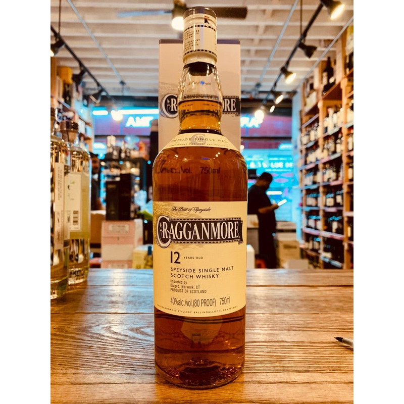 Cragganmore Scotch Single Malt 12yr 750mL