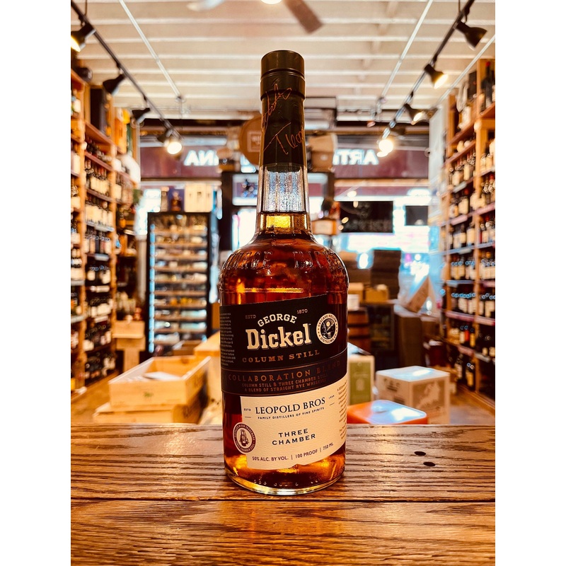 George Dickel Leopold Bros Collaboration Rye Three Chamber 750mL