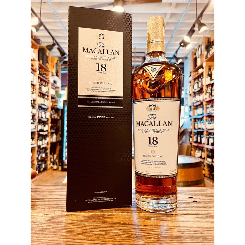 Macallan 18 Sherry Oak 750mL