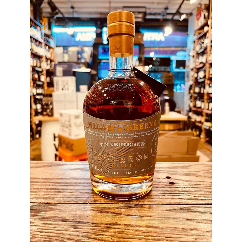 Milam & Greene Bourbon Unabridged Vol 1 750mL