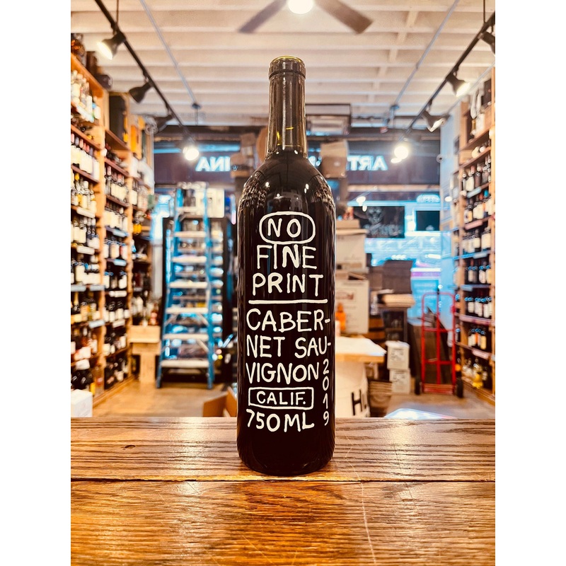 No Fine Print Cabernet 750mL
