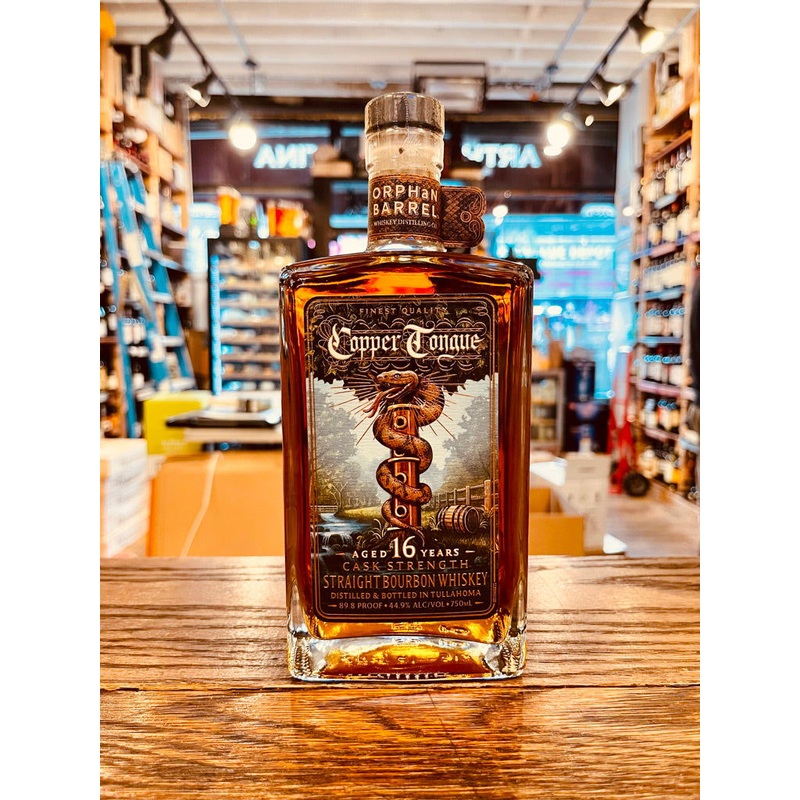 Orphan Barrel Bourbon Copper Tongue Aged 16yr Cask Strength 750mL