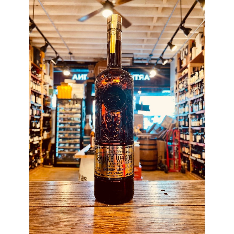 Smoke Wagon Uncut Unfiltered Bourbon 750mL