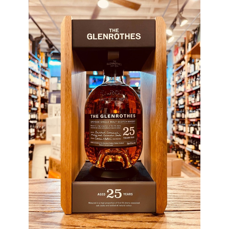 The Glenrothes Speyside Single Malt 25Yr 750mL