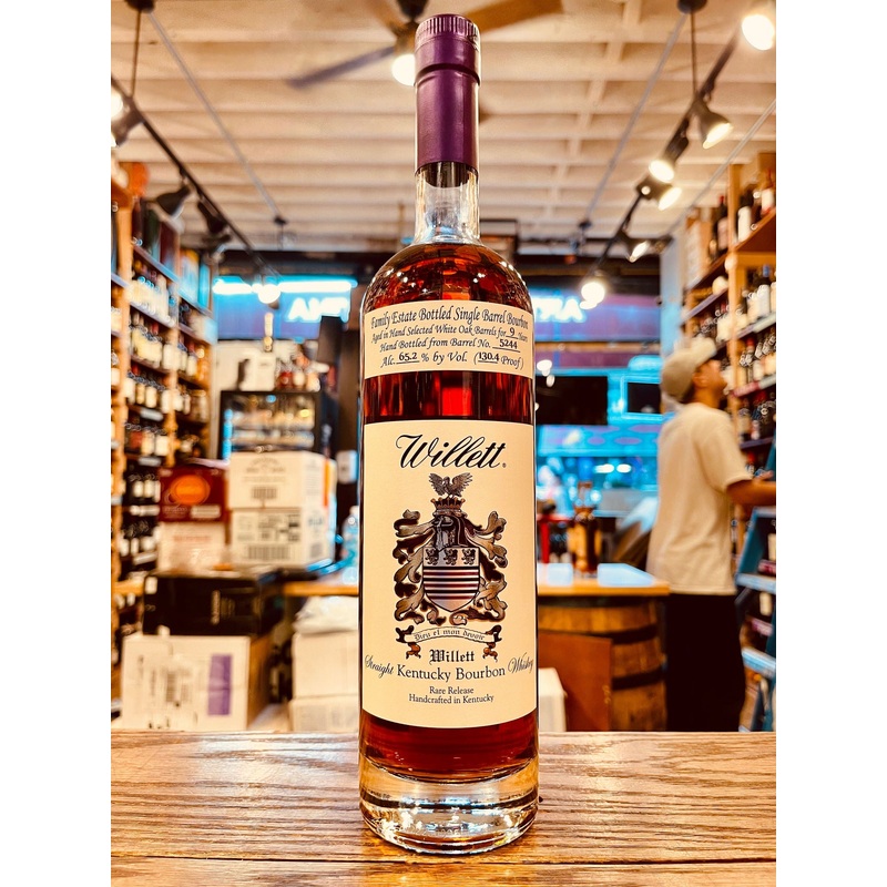Willett Family Estate Bottled Single Barrel 9 Year Old Straight Bourbon Whiskey