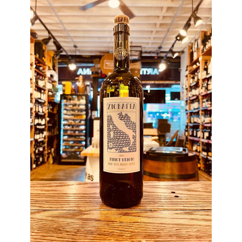 Ziobaffa Pinot Grigio Organic 750mL