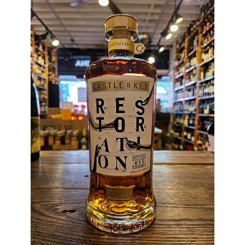 Castle & Key Restoration Rye Whiskey 750mL
