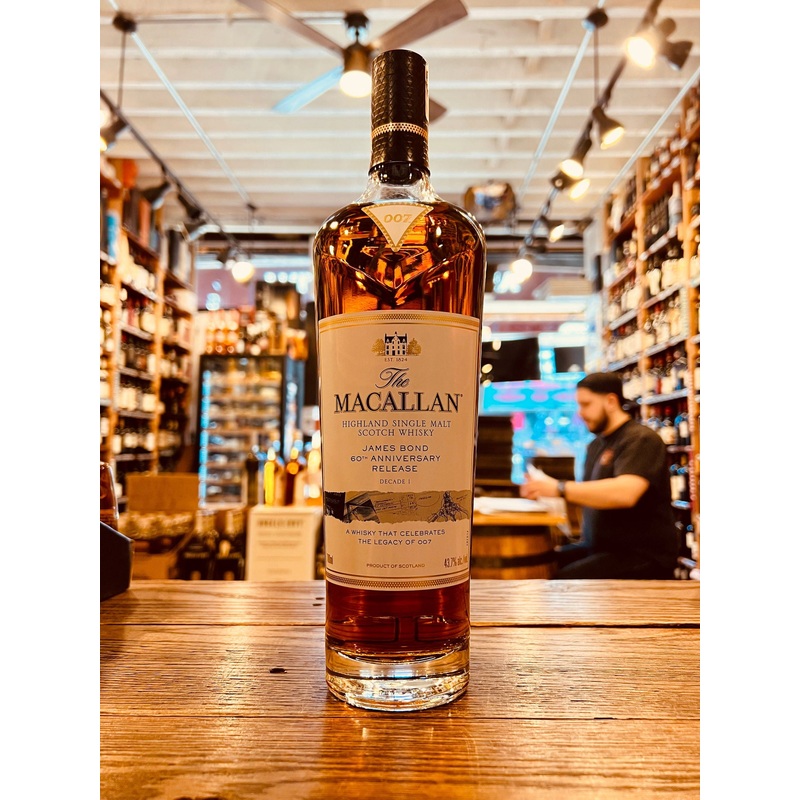 Macallan James Bond 60th Anniversary Release Decade I 700ml