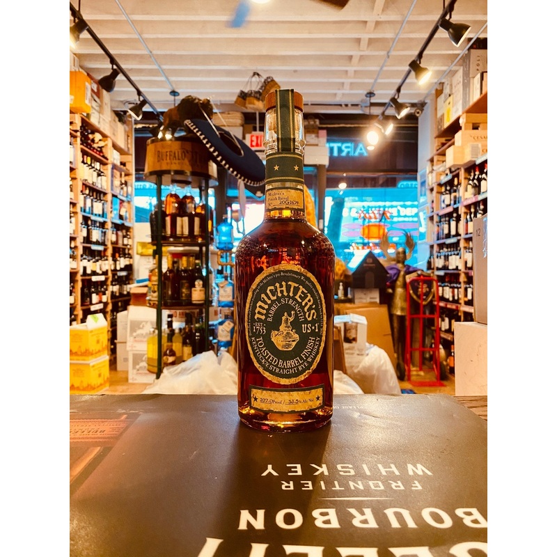 Michters Straight Rye Toasted Barrel 750mL