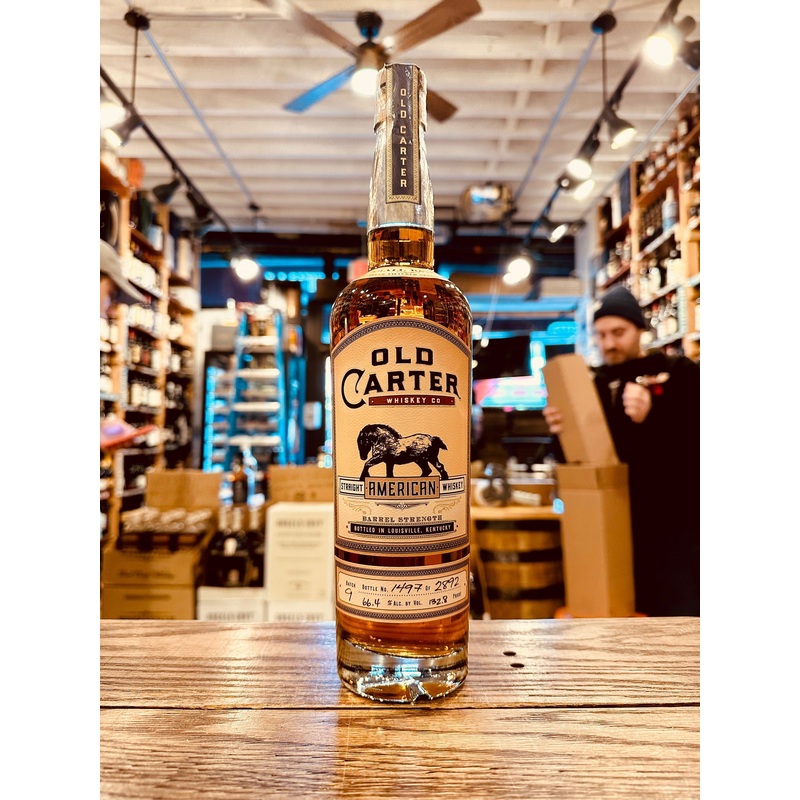 Old Carter Straight American Whiskey Batch 9 750mL