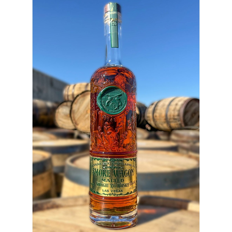 Smoke Wagon Malted Rye Whiskey 750mL