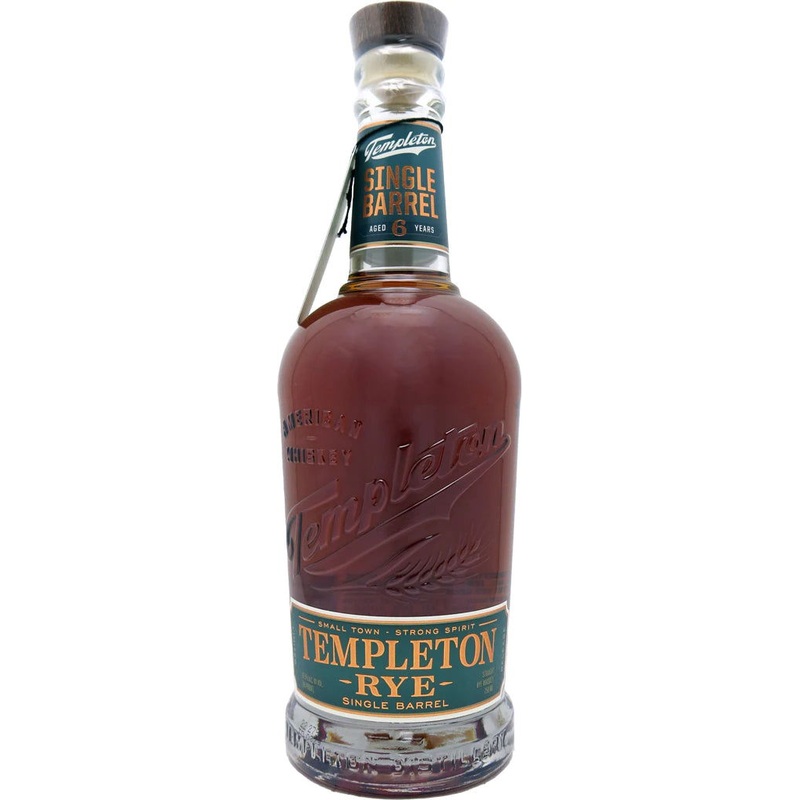 Templeton Rye Single Barrel Whiskey 6yr 750mL