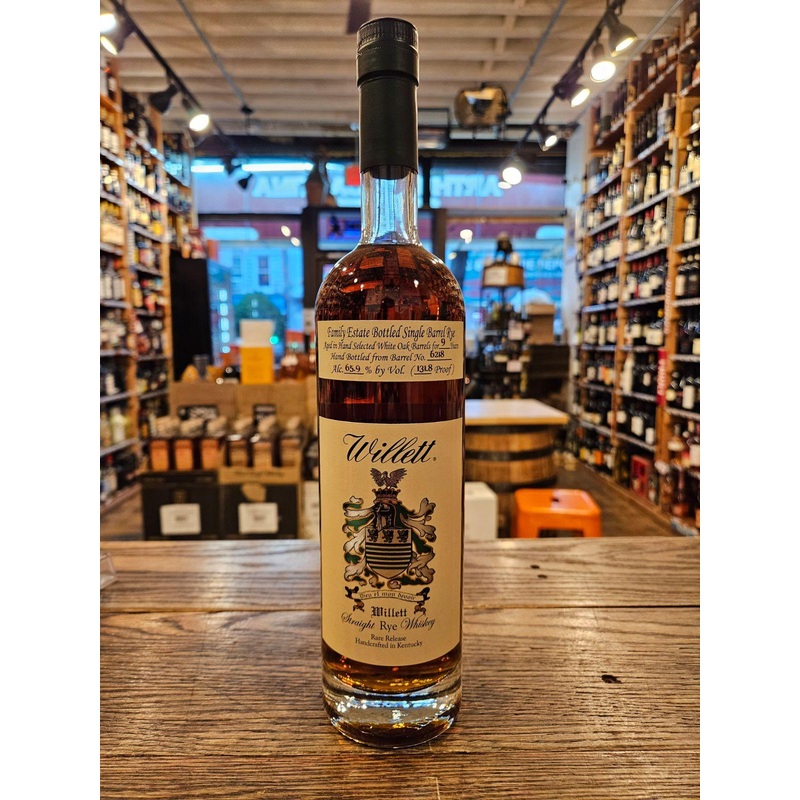 Willett Straight Kentucky Rye Rare Release 9Yr 750mL