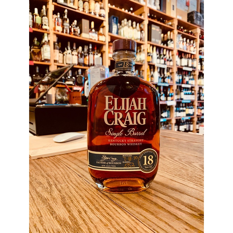 Elijah Craig Single Barrel 18YR 750mL