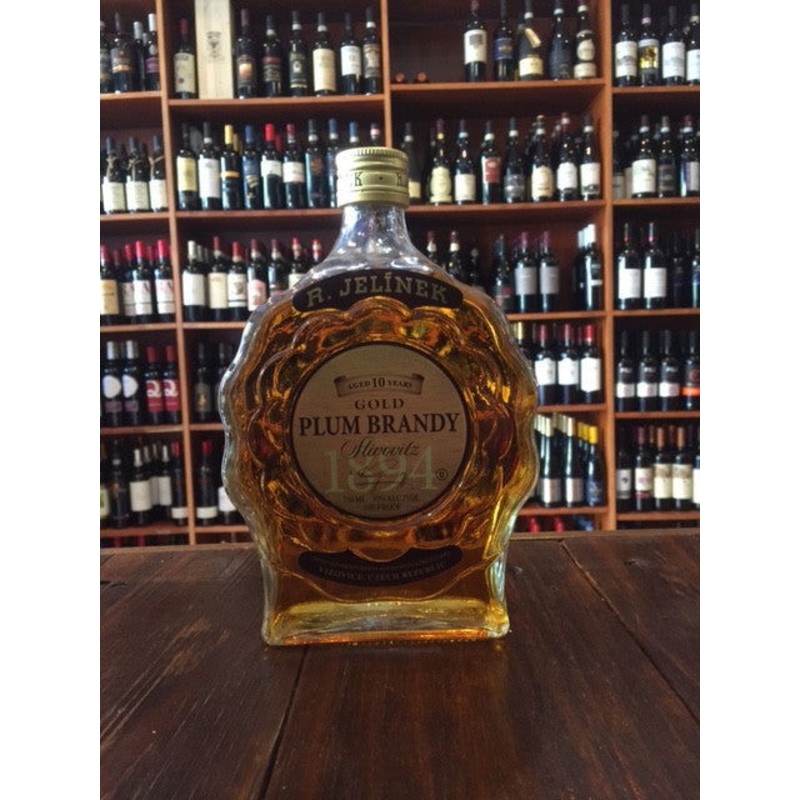 Jelinek 10yr Plum Brandy 750ml Slivovitz Gold