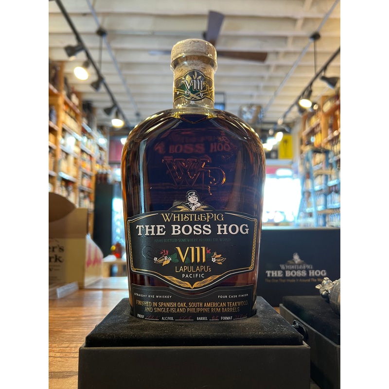 Whistle Pig The Boss Hog VIII Lapulapu’s Pacific 750mL – The One That Made It Around The World