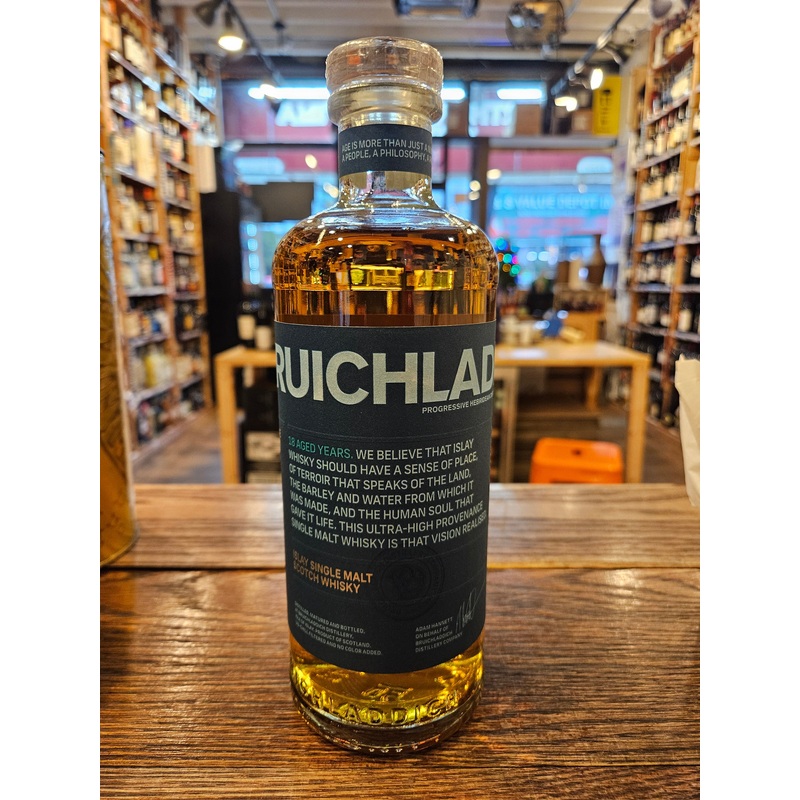 Bruichladdich 18 Aged Years Islay Whisky 750mL