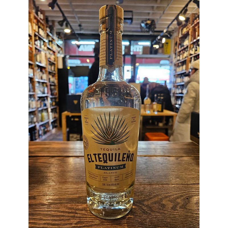 El Tequileno Platino Blanco 750mL