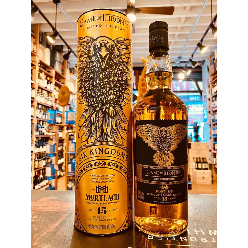 Six Kingdoms Mortlach 15yr 750mL Game of Thrones