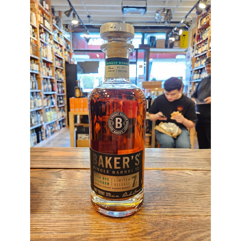 Baker’s 7 Year Single Barrel High Rye Bourbon Limited Release 750mL