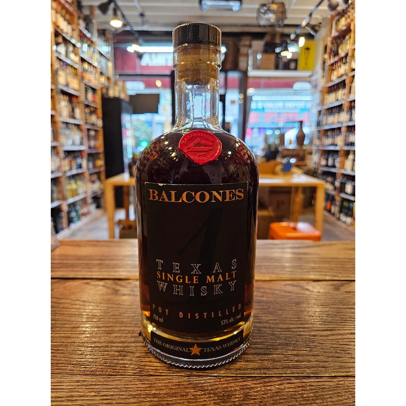 Balcones Texas 1 Single Malt Whiskey 750mL