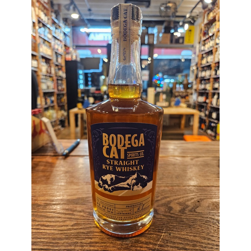 Bodega Cat Straight Rye Whiskey 750mL