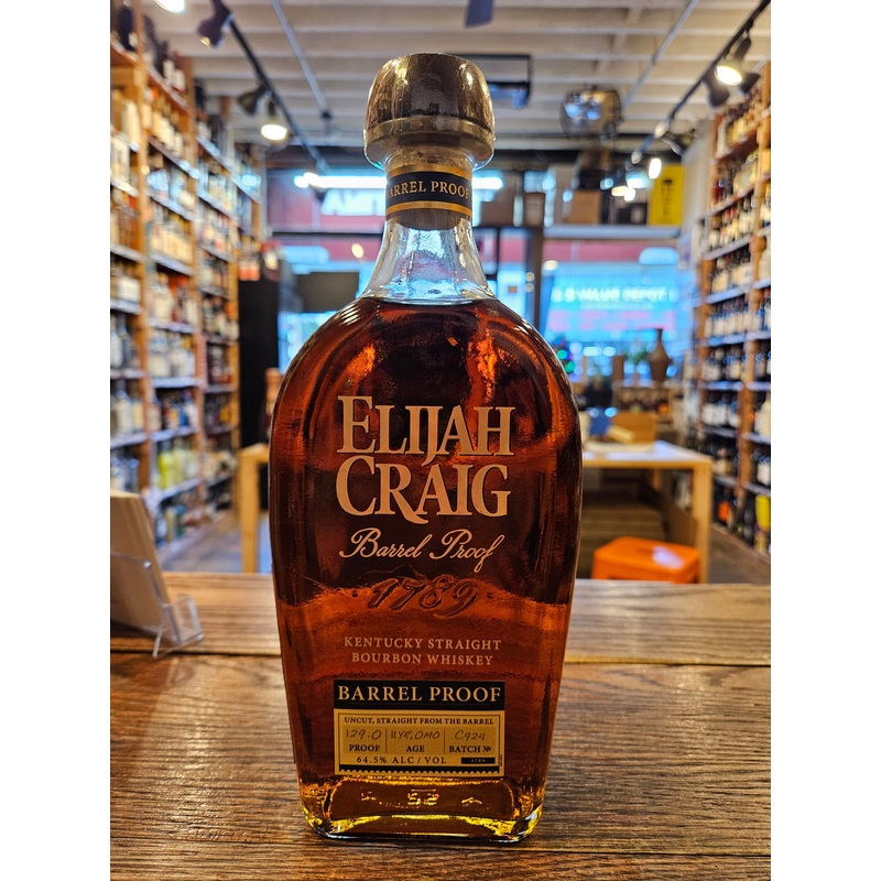 Elijah Craig Bourbon Barrel Proof 11YR Batch C924 750mL