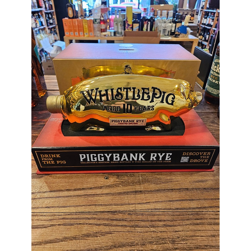 Whistle Pig Piggy Bank Rye 10 Year Limited Edition 750mL