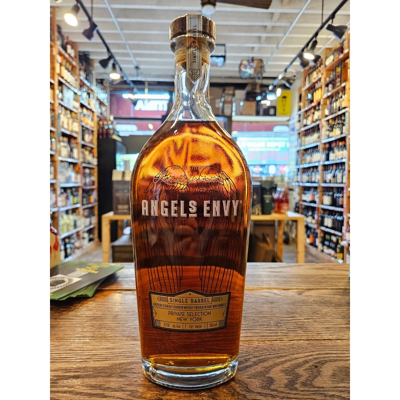 Angels Envy Private Selection New York Single Barrel Bourbon Whiskey 750mL