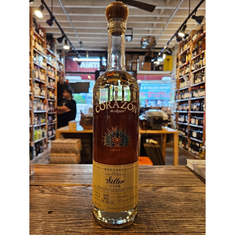 Corazon de Agave Weller C.Y.P.B. Expresiones Tequila Reposado 750mL