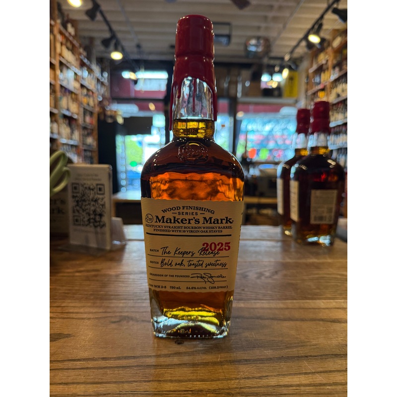Maker’s Mark Wood Finishing Keepers 2025 Release 750mL