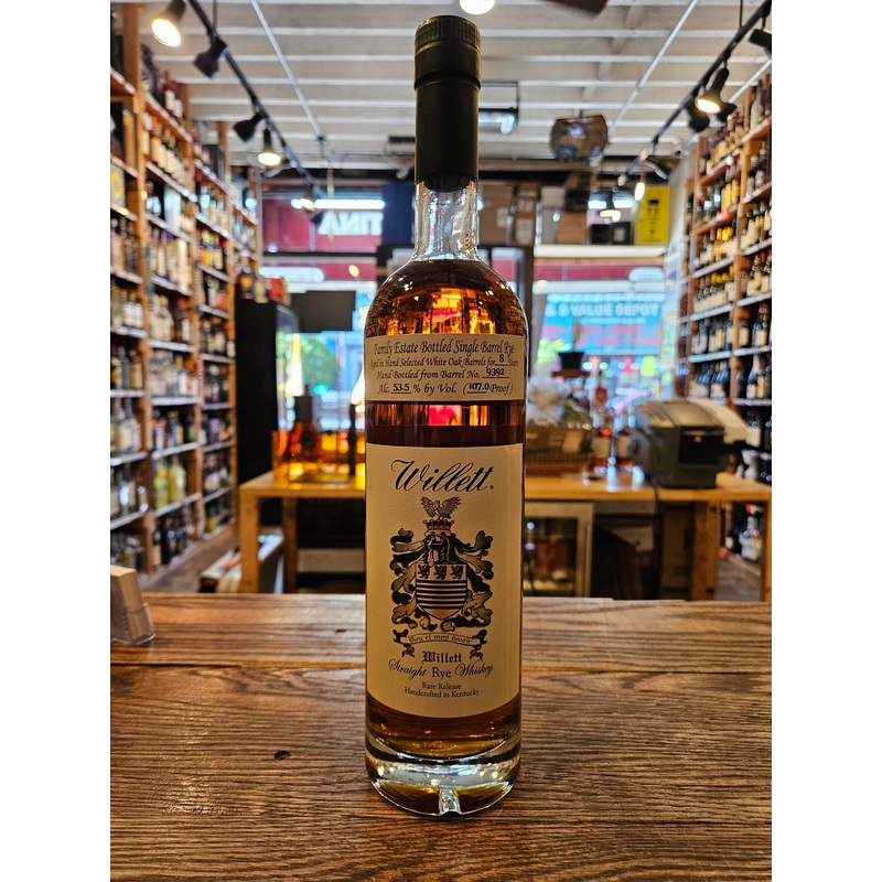 Willett Straight Kentucky Rye Rare Release 8Yr 750mL