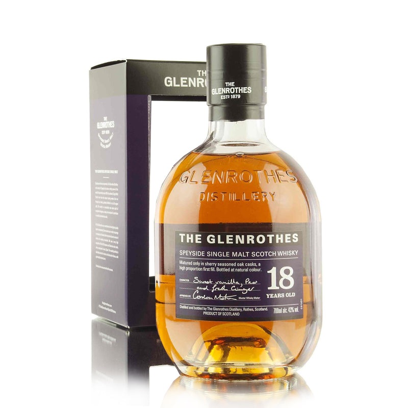 The Glenrothes Single Malt Speyside Whisky 18Yrs 700ml
